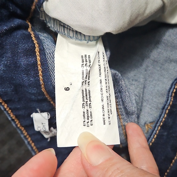 Nine West, Gramercy Slim Straight, Jeans, Size 6 - Picture 3 of 12